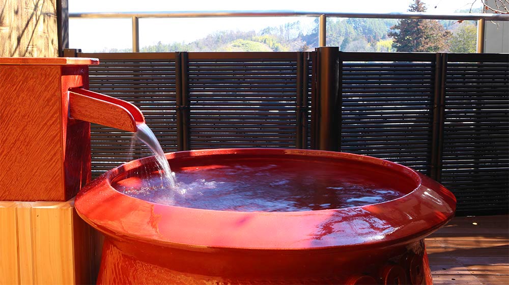 六種類の湯殿 完全かけ流し